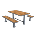 Kylemore Picnic Table Picnic Set